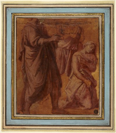 Christus und die Ehebrecherin - Nicolas Poussin