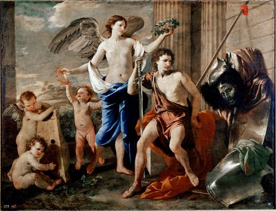 Le triomphe de David - Nicolas Poussin