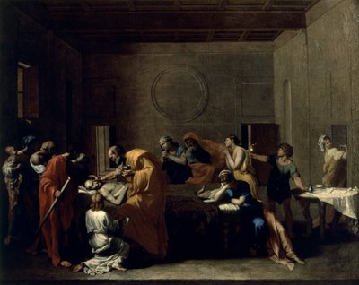 Extrême-onction, c.1638-40 - Nicolas Poussin