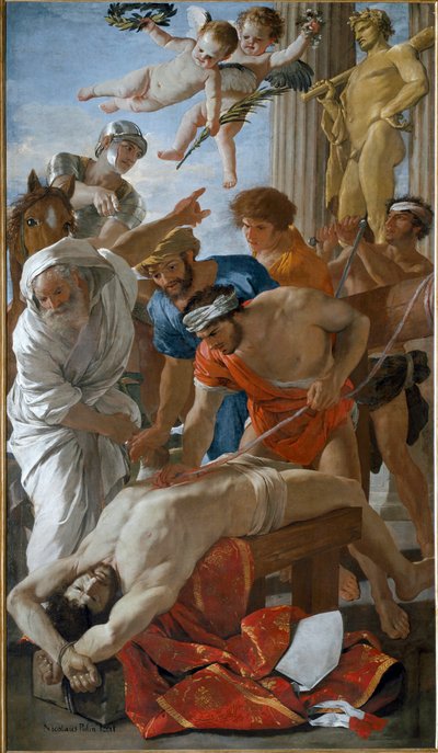 Le martyre de Saint Érasme - Nicolas Poussin