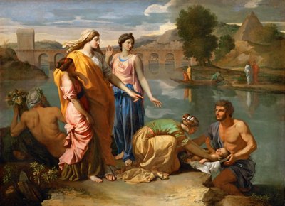 Moïse sauvé des eaux - Nicolas Poussin