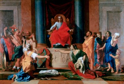 Le Jugement de Salomon, 1649 - Nicolas Poussin