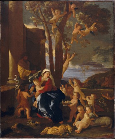 Le Repos pendant la fuite en Égypte - Nicolas Poussin