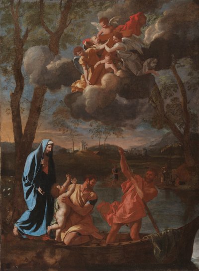 Le retour de la Sainte Famille à Nazareth - Nicolas Poussin