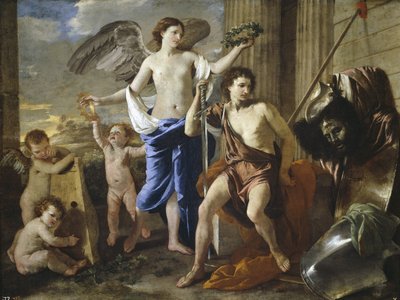 Le triomphe de David, 1630 - Nicolas Poussin