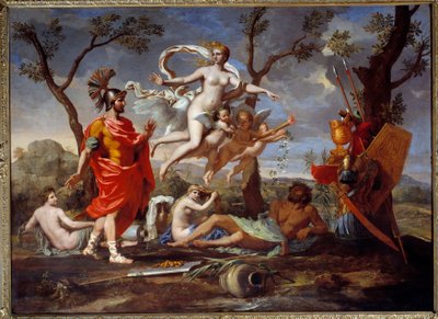 Vénus armant Énée - Nicolas Poussin