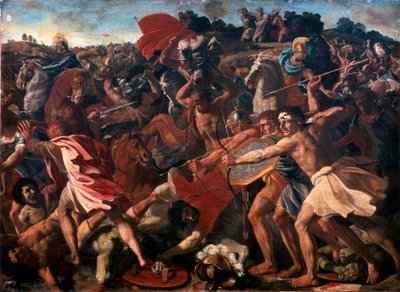 Victoire de Josué sur les Amalécites, 1625-1626 - Nicolas Poussin
