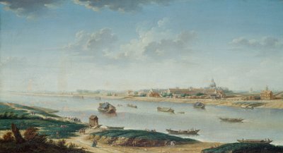 La Salpêtrière vue de la Rapée - Nicolas Raguenet