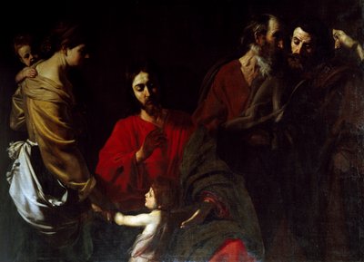 Christ parmi les enfants - Nicolas Tournier