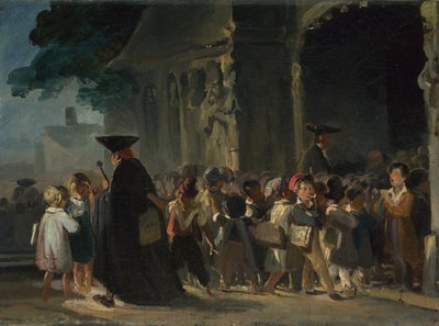 Enfants à la porte d