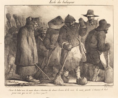 École du balayeur - Nicolas Toussaint Charlet