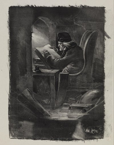 Essai à la manière noire (Un Géographe) - Nicolas Toussaint Charlet