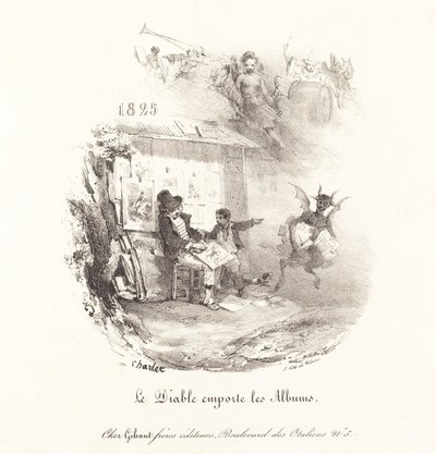 Le Diable emporte les Albums - Nicolas Toussaint Charlet