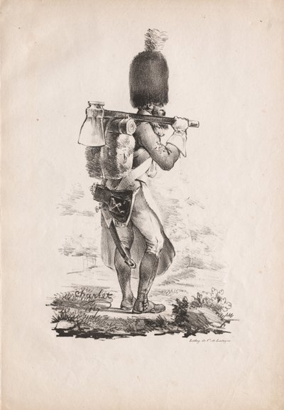 Costumes militaires : Sapeur d