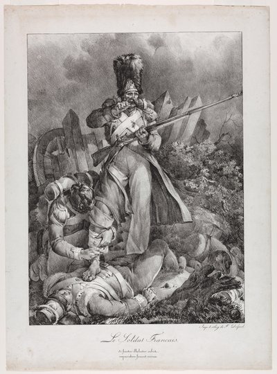 Le Soldat français, 1818 - Nicolas Toussaint Charlet