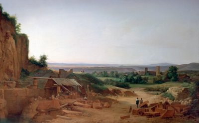 Carrière autour de Lyon - Nicolas Victor Fonville