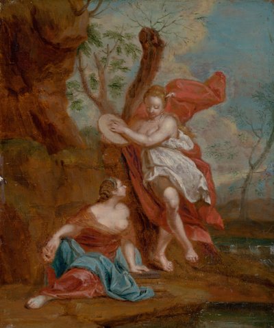 Thalie et Terpsichore - Nicolas Vleughels