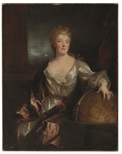 Portrait de Gabrielle-Émilie le Tonnelier de Breteuil, Marquise du Châtelet - Nicolas de Largillière