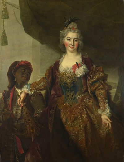Portrait de la princesse Rákóczi 1649-1722, vers 1720 - Nicolas de Largillière