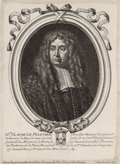 Claude Le Peletier - Nicolas de Larmessin