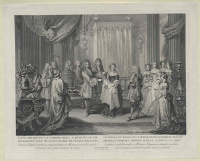 Roi de France Louis XIV - Nicolas de Larmessin