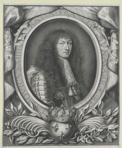 Roi de France Louis XIV - Nicolas de Larmessin