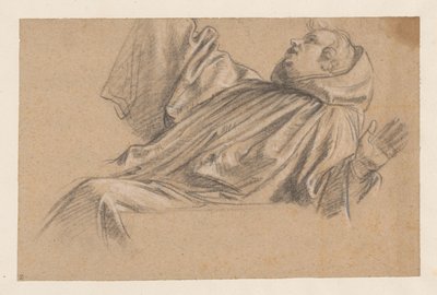 Étude pour le moine Placidus sauvé de l
