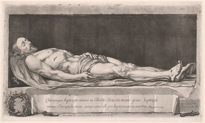 Le Christ Mort Gisant dans le Sépulcre - Nicolas de Plattemontagne
