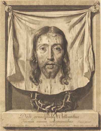 Le Voile de Sainte Véronique - Nicolas de Plattemontagne after Philippe