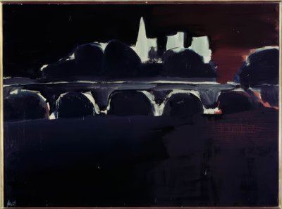 Vue de Paris la nuit - Nicolas de Staël