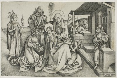 Adoration des Mages - Nicolaus Alexander Mair von Landshut