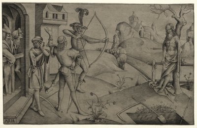 Les Fils du Roi Tirant sur le Corps de leur Père Mort, 1495-1504 - Nicolaus Alexander Mair von Landshut