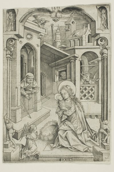La Nativité - Nicolaus Alexander Mair von Landshut