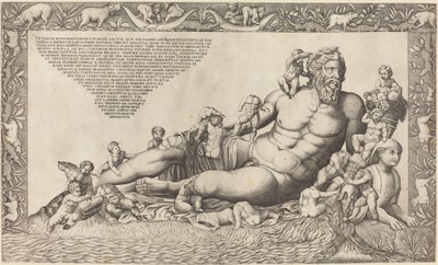 Le dieu fleuve Nil - Nicolaus Beatrizet