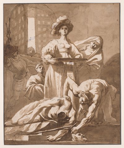 Salomé avec la Tête de Jean-Baptiste - Nicolaus Knüpfer