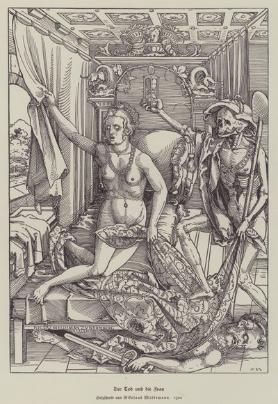 La Mort et la Femme - Nicolaus Meldemann