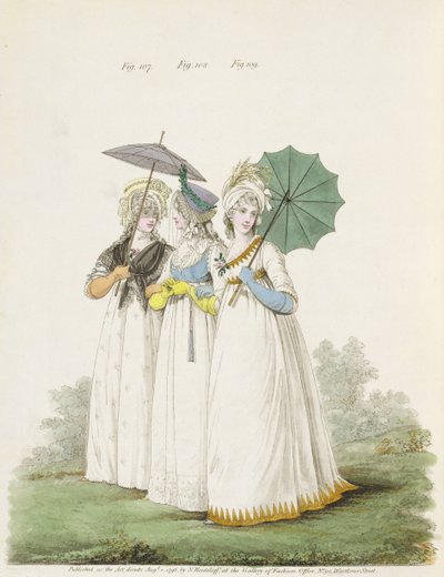 Robes du matin, figs. 107, 108 et 109 de la 