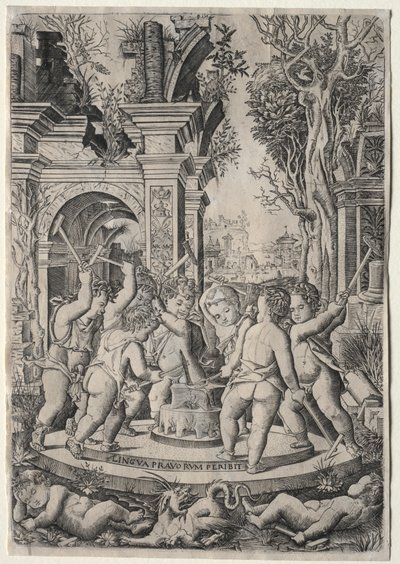 Le destin de la mauvaise langue - Nicoletto da Modena