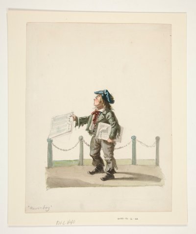 Le vendeur de journaux - Nicolino Calyo