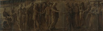 Rencontre entre un roi et une reine - Nicolo Rondinelli