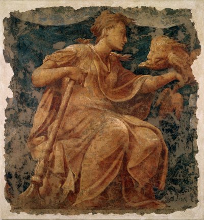 Espoir, une des trois vertus théologales - Nicolo dell and Fontana, Alberto Abate