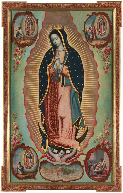Vierge de Guadalupe - Nicolás Enríquez