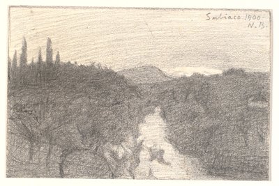 Paysage italien - Niels Jakob Jakobsen Bjerre