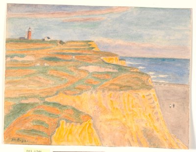 Les falaises et le phare de Bovbjerg - Niels Jakob Jakobsen Bjerre