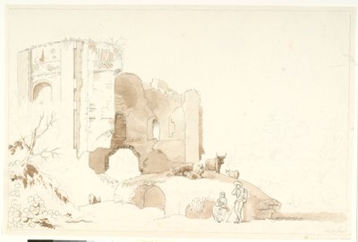 Ruines du temple de Diane, Baja - Niels Gundersen Lund