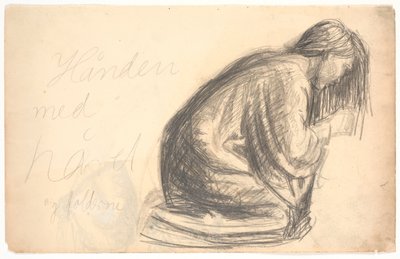 Marie agenouillée - Niels Larsen Stevns