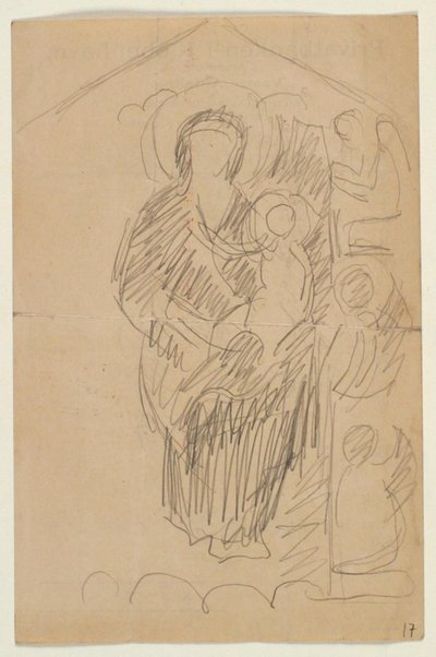Copie de la Vierge couronnée avec l