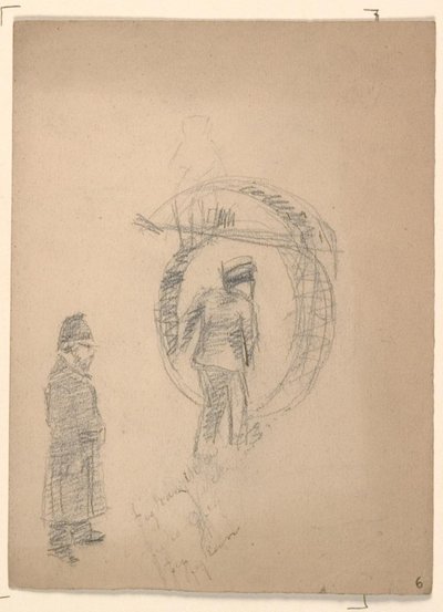 Deux hommes - Niels Larsen Stevns
