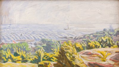 Vue de Bokul, Gudhjem - Niels Larsen Stevns