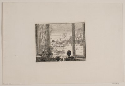 Les enfants à la fenêtre - Niels Skovgaard
